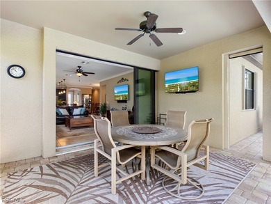 This two-bedroom plus den saltwater pool home in Bridgetown at on The Plantation Golf and Country Club in Florida - for sale on GolfHomes.com, golf home, golf lot