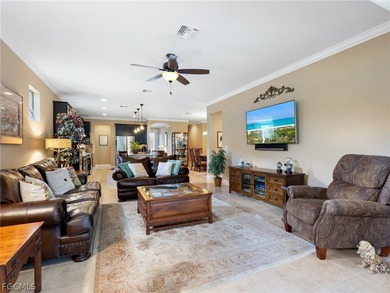 This two-bedroom plus den saltwater pool home in Bridgetown at on The Plantation Golf and Country Club in Florida - for sale on GolfHomes.com, golf home, golf lot