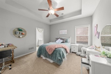 Experience elegance and timeless craftsmanship in this on Heritage Park Golf Course in Kansas - for sale on GolfHomes.com, golf home, golf lot