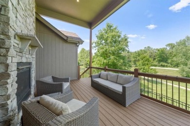 Experience elegance and timeless craftsmanship in this on Heritage Park Golf Course in Kansas - for sale on GolfHomes.com, golf home, golf lot