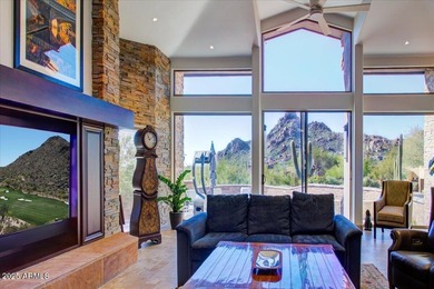 Contemporary, Frank Lloyd Wright-inspired single-level home on The Estancia Club in Arizona - for sale on GolfHomes.com, golf home, golf lot