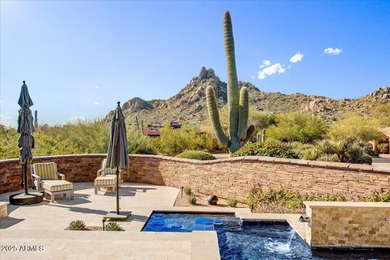 Contemporary, Frank Lloyd Wright-inspired single-level home on The Estancia Club in Arizona - for sale on GolfHomes.com, golf home, golf lot