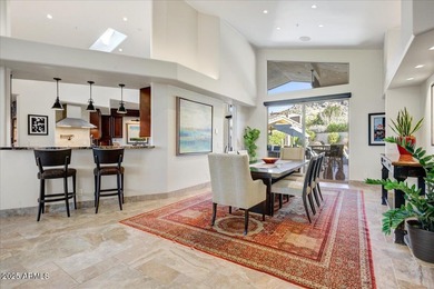 Contemporary, Frank Lloyd Wright-inspired single-level home on The Estancia Club in Arizona - for sale on GolfHomes.com, golf home, golf lot