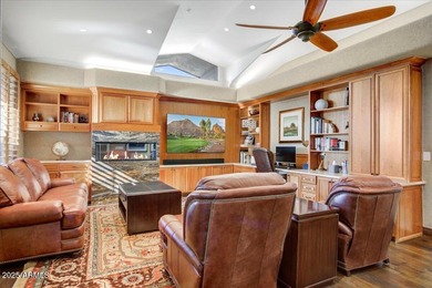 Contemporary, Frank Lloyd Wright-inspired single-level home on The Estancia Club in Arizona - for sale on GolfHomes.com, golf home, golf lot