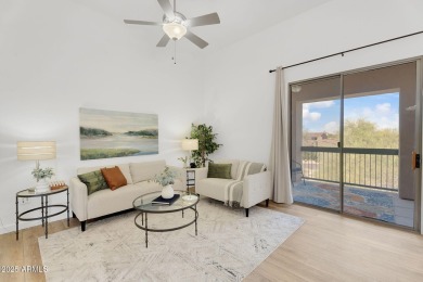 Discover refined living in this beautifully updated 2 bed/2 bath on The Country Club At DC Ranch in Arizona - for sale on GolfHomes.com, golf home, golf lot