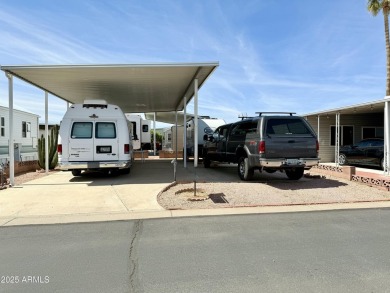 Own Your Own Land in Beautiful Carriage Manor RV Resort, a 55+ on Fountain of the Sun Country Club in Arizona - for sale on GolfHomes.com, golf home, golf lot
