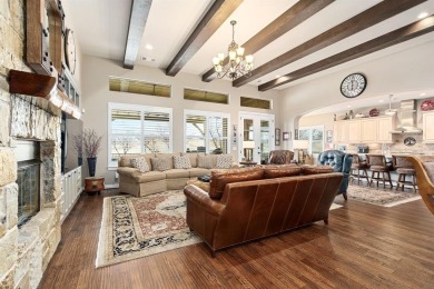 Stunning brick and stone Navarro home with Casita. Set on the on Wildhorse Golf Club of Robson Ranch in Texas - for sale on GolfHomes.com, golf home, golf lot