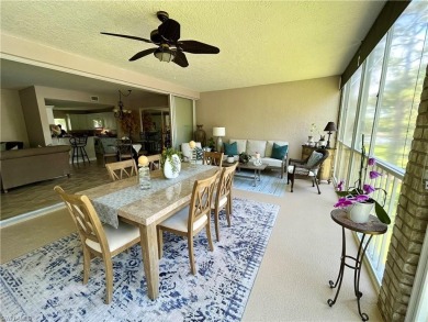 Beautifully turnkey furnished, this spacious 2-bedroom, 2-bath on Eagle Creek Golf and Country Club in Florida - for sale on GolfHomes.com, golf home, golf lot