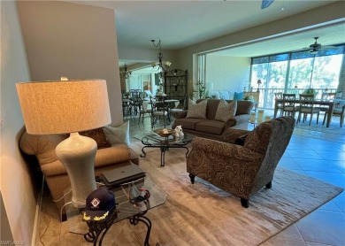Beautifully turnkey furnished, this spacious 2-bedroom, 2-bath on Eagle Creek Golf and Country Club in Florida - for sale on GolfHomes.com, golf home, golf lot