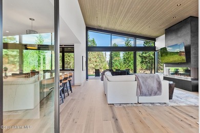 Estate 220 is a contemporary home located on E Lower Pasture on Gozzer Ranch Golf and Lake Club in Idaho - for sale on GolfHomes.com, golf home, golf lot