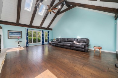 Welcome to this exceptional 5-bedroom, 4.1-bathroom residence on Hillcrest Country Club in Illinois - for sale on GolfHomes.com, golf home, golf lot