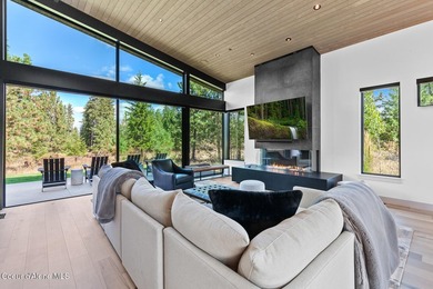 Estate 220 is a contemporary home located on E Lower Pasture on Gozzer Ranch Golf and Lake Club in Idaho - for sale on GolfHomes.com, golf home, golf lot