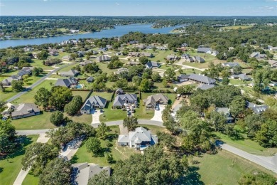 Nestled majestically on the coveted shores of private and secure on Lake Kiowa Golf Course in Texas - for sale on GolfHomes.com, golf home, golf lot