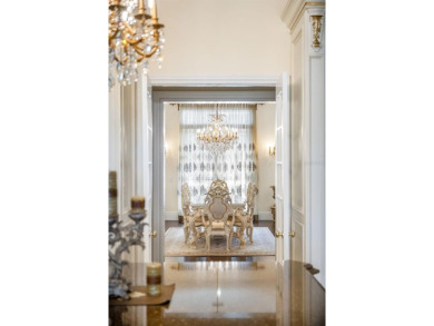 Renovated and remodeled in 2018, this remarkable estate embodies on The Golden Bear Club At Keenes Pointe in Florida - for sale on GolfHomes.com, golf home, golf lot