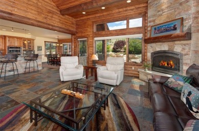Quality-built home with warm rustic log accents and top-end on Keystone Ranch Golf Course in Colorado - for sale on GolfHomes.com, golf home, golf lot