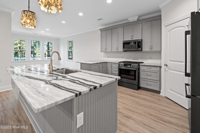 Another gorgeous custom-built home, to-be-built by Greenwatch on Lockwood Folly Country Club in North Carolina - for sale on GolfHomes.com, golf home, golf lot