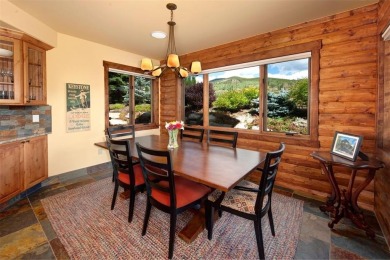 Quality-built home with warm rustic log accents and top-end on Keystone Ranch Golf Course in Colorado - for sale on GolfHomes.com, golf home, golf lot