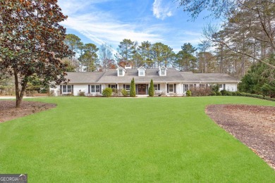 Executive Estate emplaced in the heart of Peachtree City proper! on Canongate At Flat Creek Club in Georgia - for sale on GolfHomes.com, golf home, golf lot