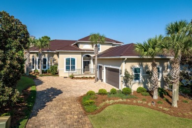 Welcome to 369 Sea Winds Drive, a Mediterranean-style oasis in on Santa Rosa Golf and Beach Club in Florida - for sale on GolfHomes.com, golf home, golf lot