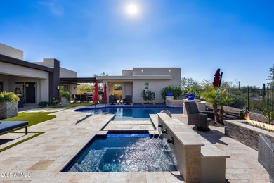 A true luxury retreat-where sweeping mountain views, exceptional on Blackstone Country Club in Arizona - for sale on GolfHomes.com, golf home, golf lot