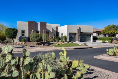 A true luxury retreat-where sweeping mountain views, exceptional on Blackstone Country Club in Arizona - for sale on GolfHomes.com, golf home, golf lot