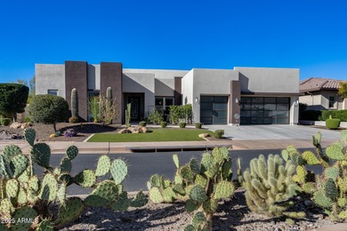 A true luxury retreat-where sweeping mountain views, exceptional on Blackstone Country Club in Arizona - for sale on GolfHomes.com, golf home, golf lot