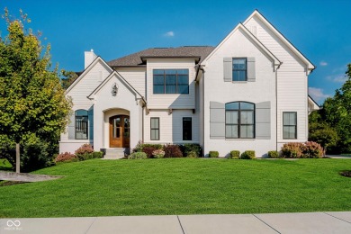 This stunning residence in the gated section of Chatham Hills on Chatham Hills Golf Course in Indiana - for sale on GolfHomes.com, golf home, golf lot