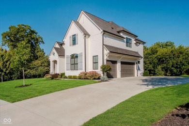 This stunning residence in the gated section of Chatham Hills on Chatham Hills Golf Course in Indiana - for sale on GolfHomes.com, golf home, golf lot