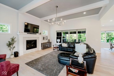 This stunning residence in the gated section of Chatham Hills on Chatham Hills Golf Course in Indiana - for sale on GolfHomes.com, golf home, golf lot