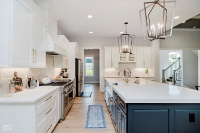 This stunning residence in the gated section of Chatham Hills on Chatham Hills Golf Course in Indiana - for sale on GolfHomes.com, golf home, golf lot