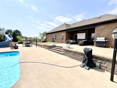Absolutely stunning home with 4081 square feet under roof, 3300 on Dyersburg Country Club At The Farms in Tennessee - for sale on GolfHomes.com, golf home, golf lot