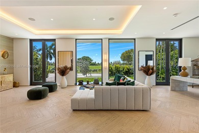 NEW 2024 BUILD LUXURY MODERN DECO ESTATE ON THE ONLY CORNER LOT on Miami Beach Golf Club in Florida - for sale on GolfHomes.com, golf home, golf lot