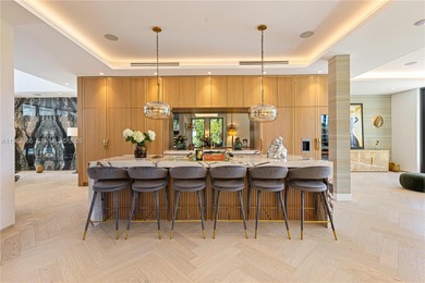 NEW 2024 BUILD LUXURY MODERN DECO ESTATE ON THE ONLY CORNER LOT on Miami Beach Golf Club in Florida - for sale on GolfHomes.com, golf home, golf lot