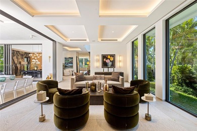 NEW 2024 BUILD LUXURY MODERN DECO ESTATE ON THE ONLY CORNER LOT on Miami Beach Golf Club in Florida - for sale on GolfHomes.com, golf home, golf lot