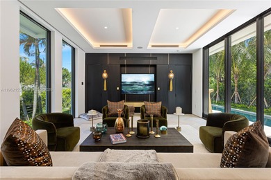 NEW 2024 BUILD LUXURY MODERN DECO ESTATE ON THE ONLY CORNER LOT on Miami Beach Golf Club in Florida - for sale on GolfHomes.com, golf home, golf lot