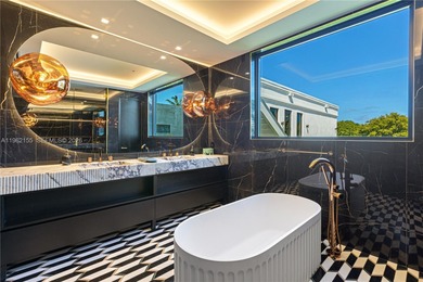 NEW 2024 BUILD LUXURY MODERN DECO ESTATE ON THE ONLY CORNER LOT on Miami Beach Golf Club in Florida - for sale on GolfHomes.com, golf home, golf lot