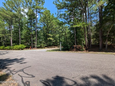 Nicely wooded, golf front lot on hole #9 in Woodlake Community on Woodlake Country Club in North Carolina - for sale on GolfHomes.com, golf home, golf lot