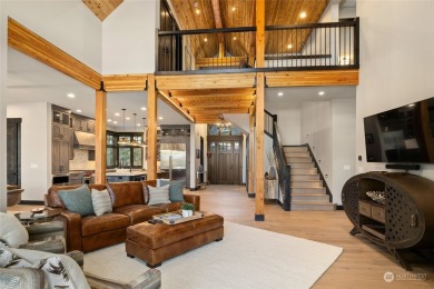 Nestled in the Tumble Creek community, this Swiftwater custom on Suncadia Resort in Washington - for sale on GolfHomes.com, golf home, golf lot