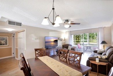 Beautiful and fully furnished 2-bedroom unit on the first floor on Lauderhill Golf Course in Florida - for sale on GolfHomes.com, golf home, golf lot