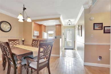 Beautiful and fully furnished 2-bedroom unit on the first floor on Lauderhill Golf Course in Florida - for sale on GolfHomes.com, golf home, golf lot