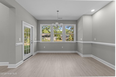 This NEW CONSTRUCTION, single level CRAFTSMAN style home is on Oyster Bay Golf Links in North Carolina - for sale on GolfHomes.com, golf home, golf lot