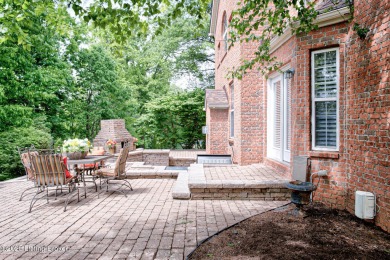 This elegant brick home in Glen Oaks delivers timeless charm on GlenOaks Country Club in Kentucky - for sale on GolfHomes.com, golf home, golf lot