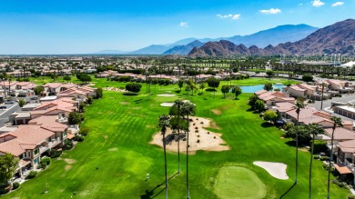 Step inside this furnished La Quinta Gem. This lower-level on Palm Royale Country Club in California - for sale on GolfHomes.com, golf home, golf lot