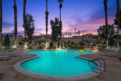 Step inside this furnished La Quinta Gem. This lower-level on Palm Royale Country Club in California - for sale on GolfHomes.com, golf home, golf lot