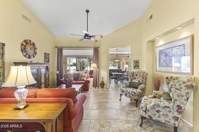 Located on the 14th hole of Deer Valley Golf Course in Sun City on Corte Bella Golf Club in Arizona - for sale on GolfHomes.com, golf home, golf lot