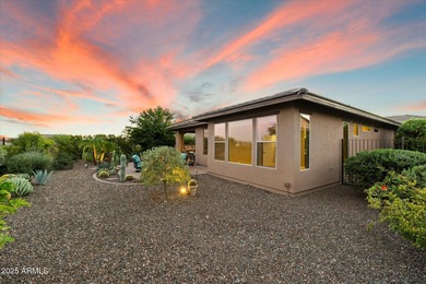 Set on an elevated premium lot capturing sweeping views of Four on Vista Verde Golf Course in Arizona - for sale on GolfHomes.com, golf home, golf lot
