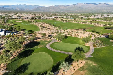 Set on an elevated premium lot capturing sweeping views of Four on Vista Verde Golf Course in Arizona - for sale on GolfHomes.com, golf home, golf lot