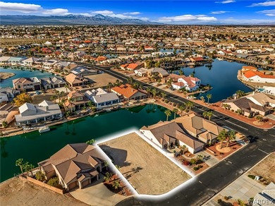 Rare opportunity to own a waterfront vacant lot in the highly on Los Lagos Golf Club in Arizona - for sale on GolfHomes.com, golf home, golf lot