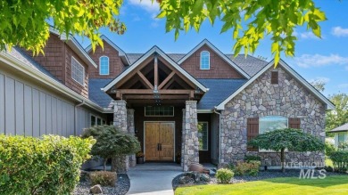 Welcome to your dream home on the green! This beautifully custom on BanBury Golf Club in Idaho - for sale on GolfHomes.com, golf home, golf lot