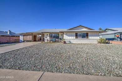 What a bright, cheery deceptively large home in beautiful Sun on Sun City Country Club in Arizona - for sale on GolfHomes.com, golf home, golf lot